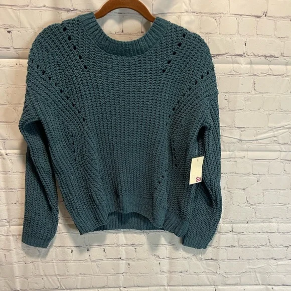 Cable Knit Kohl Sweaters Cable Knit Aqua